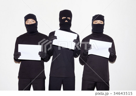 泥棒 マスク 犯罪 34643515