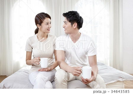 夫婦 コーヒー 韓国人 34643585