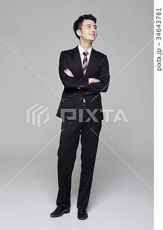 ビジネスマン 新入社員 若い男 34643781