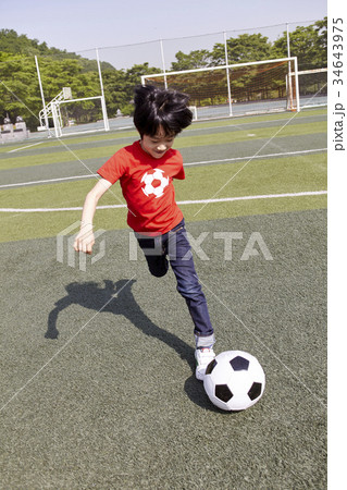 激写 子供 サッカー 34643975