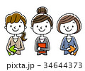 ビジネス：若い女性たち 34644373