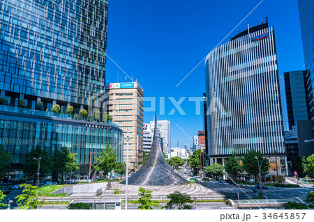 《愛知県》名古屋駅前・都市風景 34645857