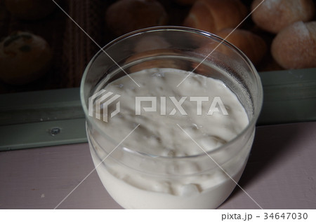 自家製酵母のパンの元種 34647030