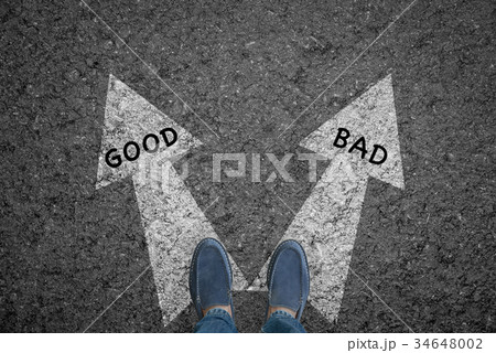 direction arrow choices Good and Bad direction arrow choices Good and Bad 34648002