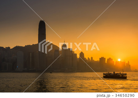Golden Hour in Hong Kong 34650290