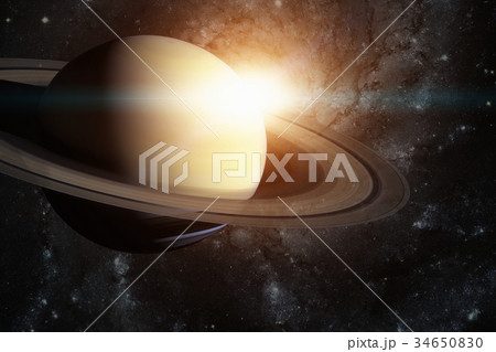 Solar System - Saturn. 34650830