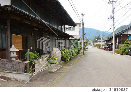 旧甲州街道　野田尻宿　上野原　秋 34650887