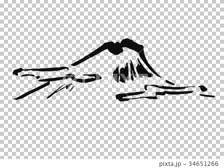 富士山 插圖素材 圖庫