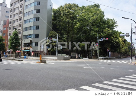 東京駒込 六義園近くの街並み 東京駒込 六義園近くの街並み 34651284