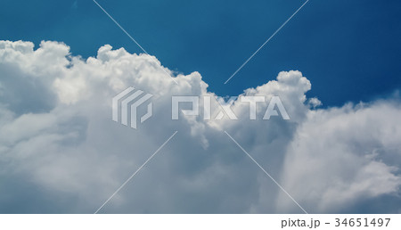 Clouds in blue sky background Clouds in blue sky background 34651497