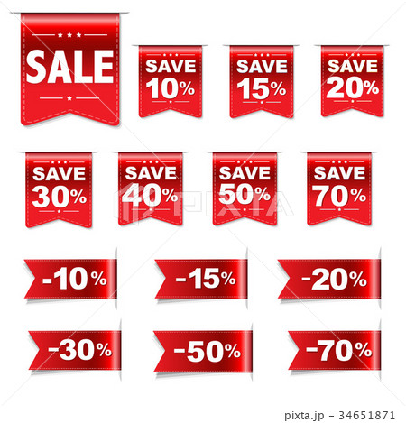 Discount Red Labels Set Discount Red Labels Set 34651871
