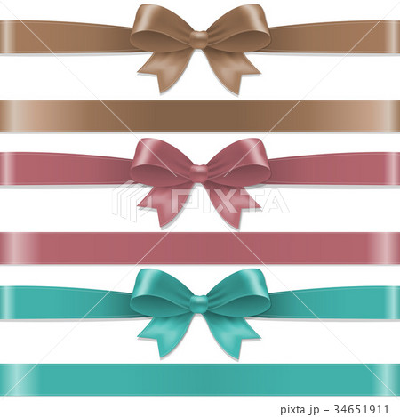 Pastel Color Bows Set Pastel Color Bows Set 34651911