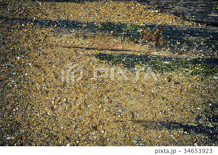 Background with rotten wooden boards Background with rotten wooden boards 34653923