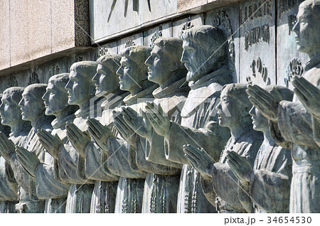 日本二十六聖人記念碑「昇天のいのり」 日本二十六聖人記念碑「昇天のいのり」 34654530