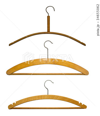 Hangers isolated on white Hangers isolated on white 34655062