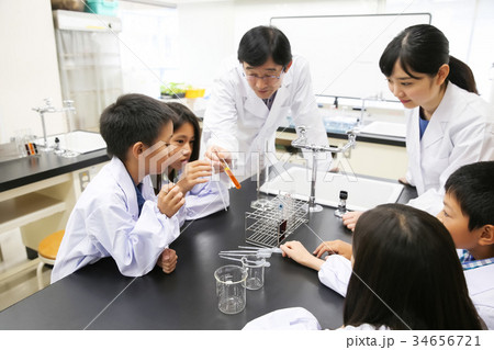 化学教室　実験 34656721