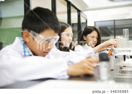 化学教室 小学生 化学教室 小学生 34656985