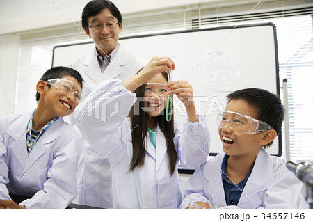 化学教室 小学生 化学教室 小学生 34657146