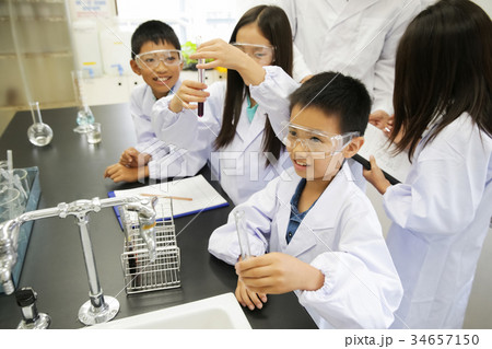 化学教室 小学生 化学教室 小学生 34657150