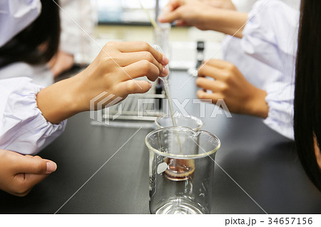 化学教室　実験 34657156