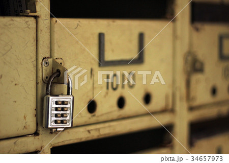 鍵、郵便受け、レトロ 鍵、郵便受け、レトロ 34657973