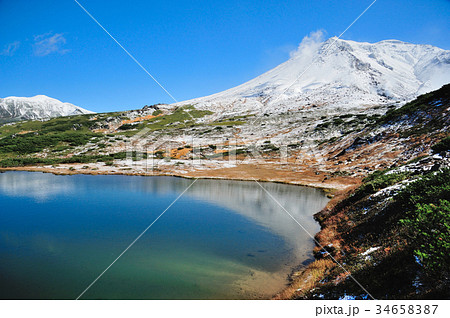 旭岳 夫婦沼 安足間岳 旭岳 夫婦沼 安足間岳 34658387