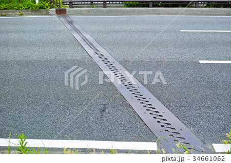 橋と道路のつなぎ目 橋と道路のつなぎ目 34661062