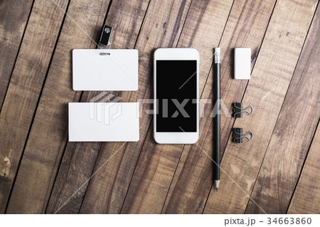 Blank stationery set 34663860