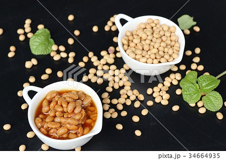 Salted soy beans 34664935