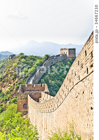 Great wall Jinshanling in China Great wall Jinshanling in China 34667230