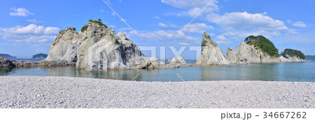 浄土ヶ浜パノラマ-188543 浄土ヶ浜パノラマ-188543 34667262