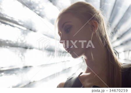 Beauty model face 34670259