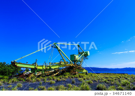 ジブローダー 池島炭鉱跡 長崎 ジブローダー 池島炭鉱跡 長崎 34671140