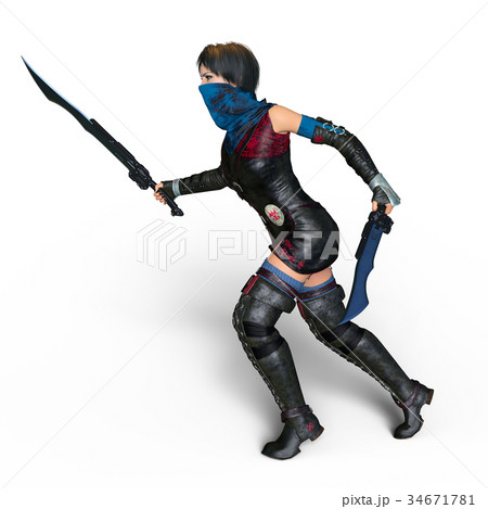 女性戦士 34671781