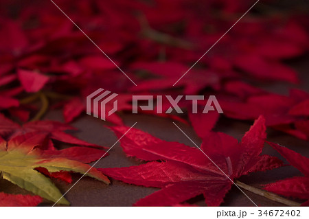 紅葉 テクスチャー フェイク CG素材 ライティング 紅葉 テクスチャー フェイク CG素材 ライティング 34672402