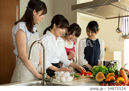 料理教室　料理学校　学ぶ 34673524