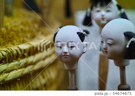 岩槻人形　頭部５ 34674673