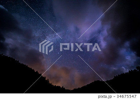 雲間の天の川　 34675547