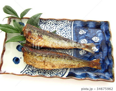 丸干しいわしのおいしい焼き魚 丸干しいわしのおいしい焼き魚 34675962