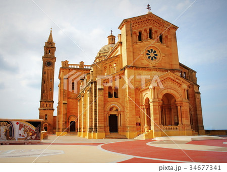 The basilica of the Virgin Of Ta Pinu near the 34677341