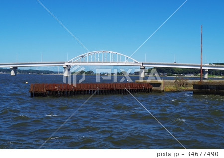 北浦の鹿行大橋 34677490