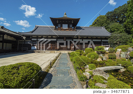 東福寺 開山堂の写真素材