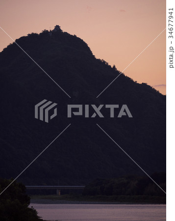 長良川と金華山 34677941