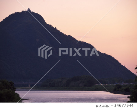 長良川と金華山 長良川と金華山 34677944