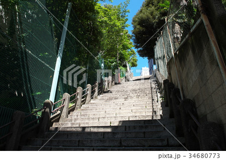 男坂から見る神田駿河台の街並み 34680773