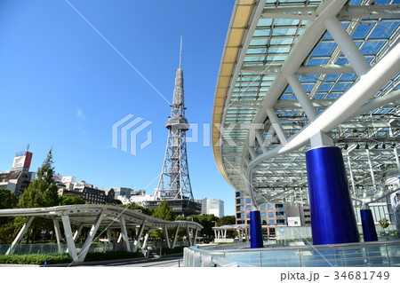 名古屋都市風景・秋の栄地区 名古屋都市風景・秋の栄地区 34681749