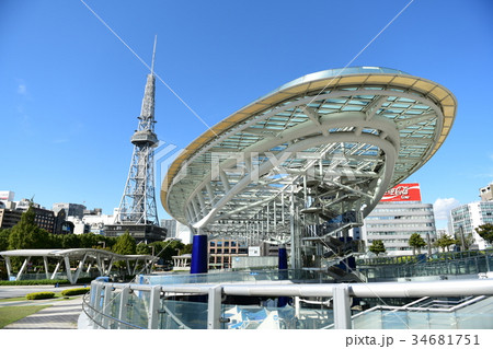 名古屋都市風景・秋の栄地区 名古屋都市風景・秋の栄地区 34681751