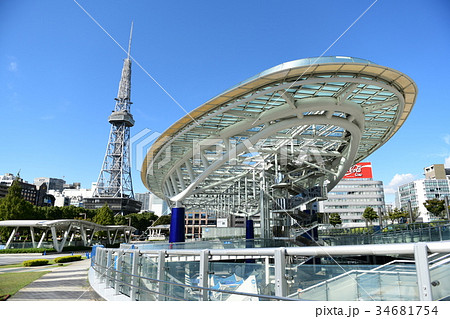 名古屋都市風景・秋の栄地区 名古屋都市風景・秋の栄地区 34681754