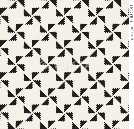 Shapes seamless pattern background. Stylish 34682193