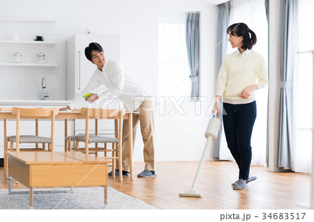 新婚（掃除） 34683517